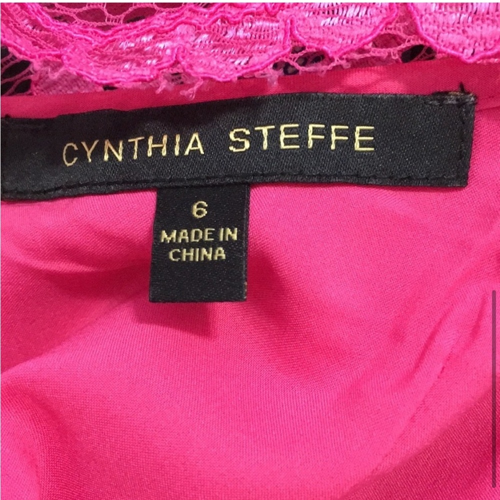 Cynthia Steffe Pink Lace Dress - Gem Cynthia Steffe Pink Lace Dress - Gem